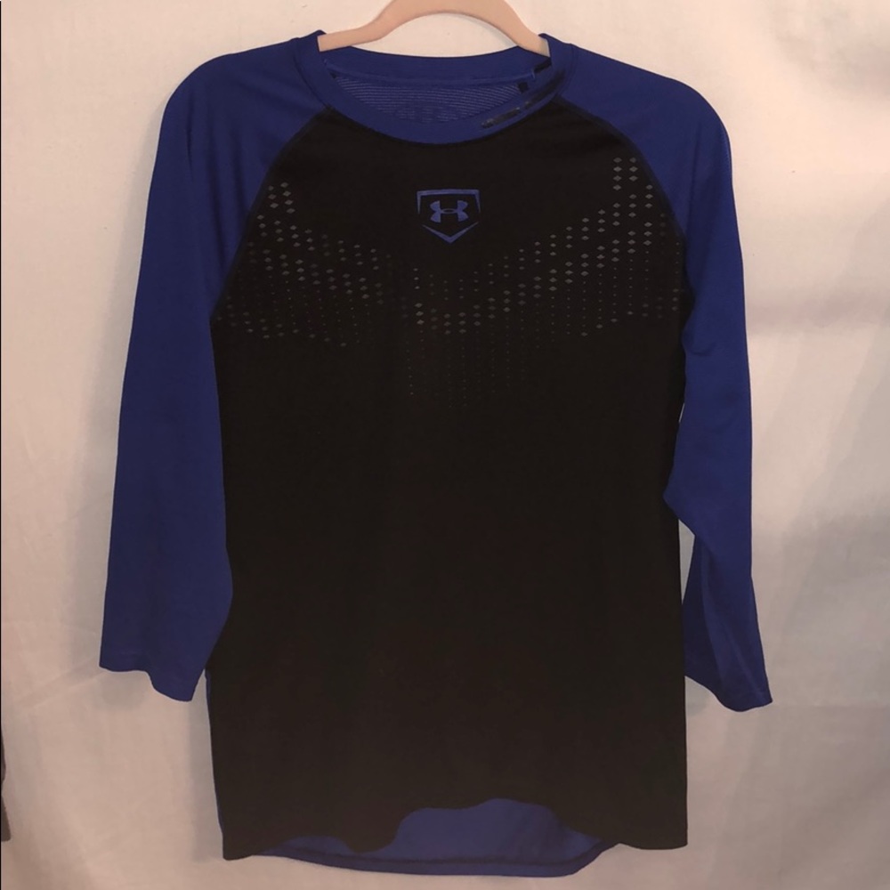 Under Armour Royal Blue Baseball shirt